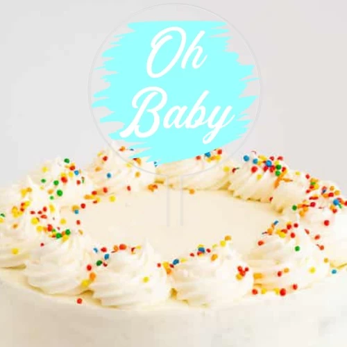 Oh Baby Cake Topper, 5