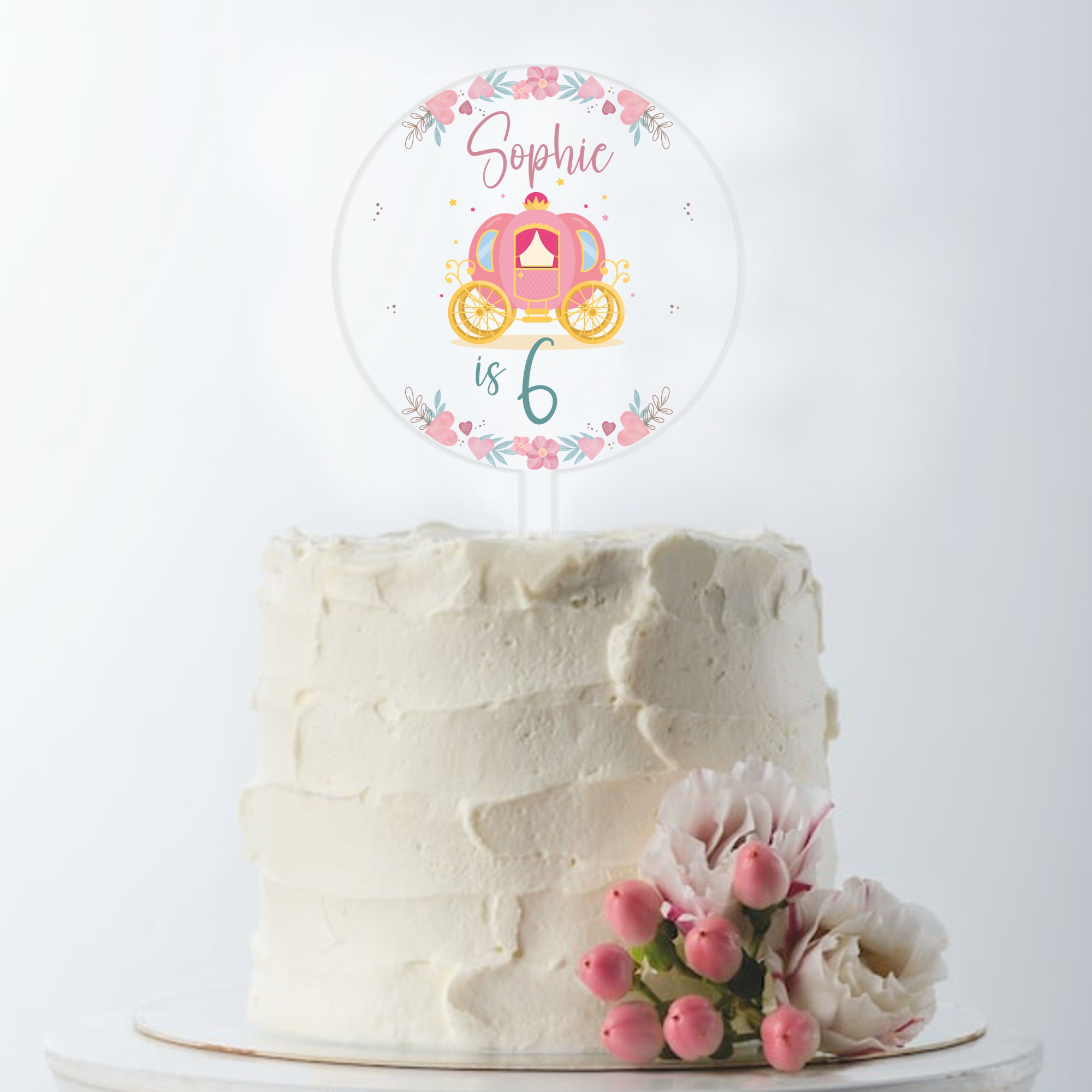 Snow Dolls Crown Theme Cake Online | YummyCake